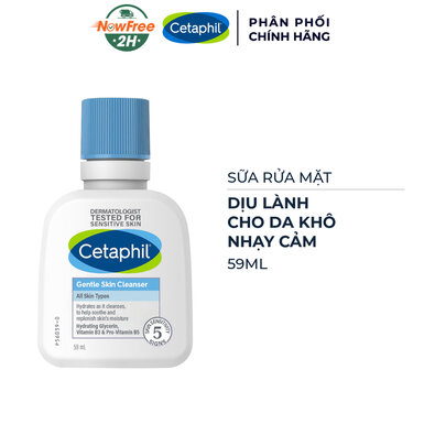 Sữa Rửa Mặt Cetaphil Dịu Lành Cho Da Nhạy Cảm 59ml