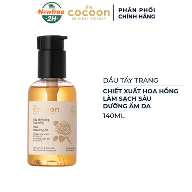 [TTCOO-01] Dầu Tẩy Trang Cocoon Chiết Xuất Hoa Hồng 140ml