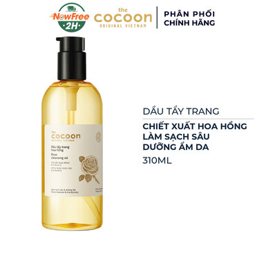 [TTCOO-02] Dầu Tẩy Trang Cocoon Chiết Xuất Hoa Hồng 310ml