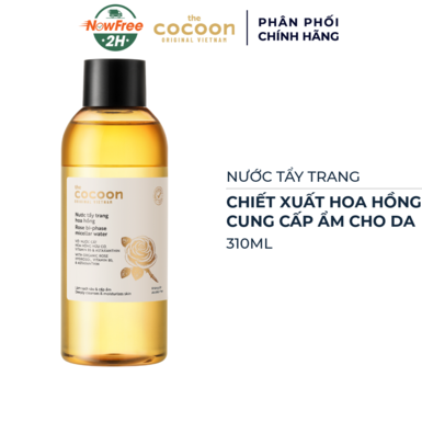 [TTCOO-03] Nước Tẩy Trang Cocoon Hoa Hồng Cấp Ẩm 310ml