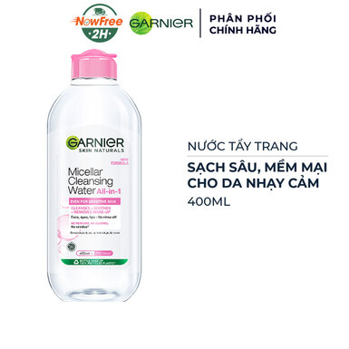 [TTGR-03] Nước Tẩy Trang Garnier Dành Cho Da Nhạy Cảm 400ml