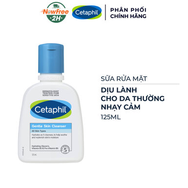 [SRMCEPL-03] Sữa Rửa Mặt Cetaphil Dịu Lành Cho Da Nhạy Cảm 125ml