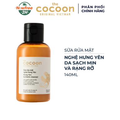 [SRMCOO-02] Sữa Rửa Mặt Cocoon Chiết Xuất Từ Nghệ Hưng Yên 140ml