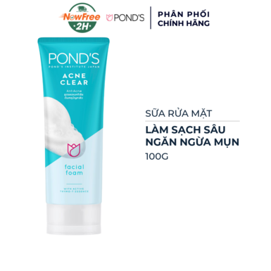 [SRMPO-03] Sữa Rửa Mặt Pond's Sạch Sâu Ngừa Mụn 100g