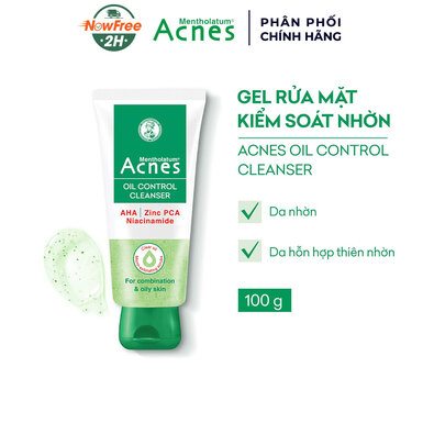 [SSRMACN-01] Gel Rửa Mặt Acnes Giúp Kiểm Soát Nhờn 100g