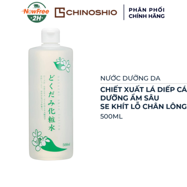 [TONERCHI-01] Nước Dưỡng Da Chinoshio Dokudami Chiết Xuất Lá Diếp Cá 500ml