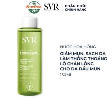 [TONERSVR-01] Toner SVR Sebiaclear Dành Cho Da Dầu, Mụn 150ml