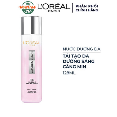 [TONERLO01] Toner L'Oreal Tái Tạo Da, Dưỡng Sáng Và Căng Mịn 128ml