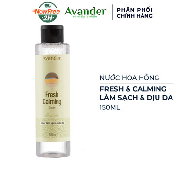 [TONERAVA-02] Nước Hoa Hồng Avander Làm Sạch & Dịu Da 150ml
