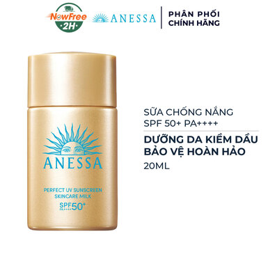 [FSCANES-02] Sữa Chống Nắng Anessa Dưỡng Da Kiềm Dầu 20ml