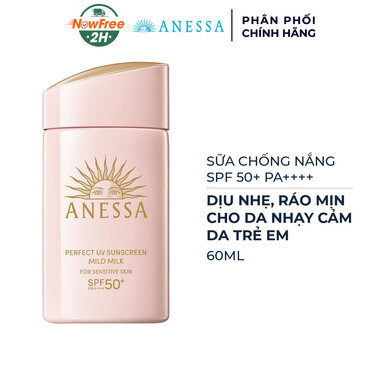 [FSCANES-04] Sữa Chống Nắng Anessa Cho Da Nhạy Cảm & Trẻ Em 60ml