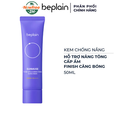 [FSCBEP-03] Kem Chống Nắng Beplain Nâng Tông, Cấp Ẩm Căng Bóng 50ml