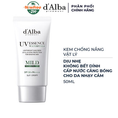 [FSCDAL-02] Kem Chống Nắng d'Alba Vật Lý Dịu Nhẹ Cho Da Nhạy Cảm 50ml