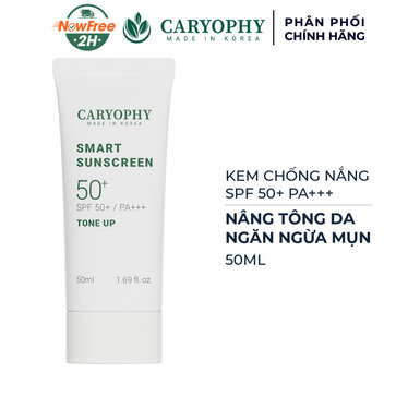 [FSCCAR-01] Kem Chống Nắng Caryophy Nâng Tone, Ngừa Mụn 50ml