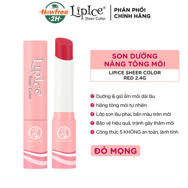 [SDLIP-03] Son Dưỡng LipIce Hiệu Chỉnh Sắc Môi - Đỏ Mọng 2.4g