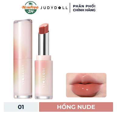 [SDJUDY-01] Son Dưỡng Judydoll Có Màu Cấp Ẩm - 01 Hồng Nude 3g