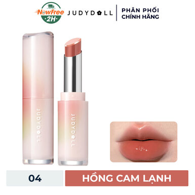 [SDJUDY-02] Son Dưỡng Judydoll Có Màu Cấp Ẩm - 04 Hồng Cam Lạnh 3g