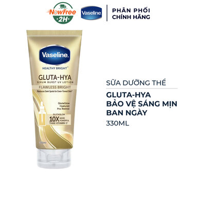 [SDTVASE-04] Sữa Dưỡng Thể Vaseline Bảo Vệ Sáng Mịn Ban Ngày 330ml