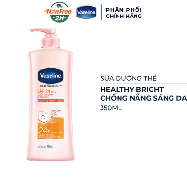 [SDTVASE-06] Sữa Dưỡng Thể Vaseline Chống Nắng Và Sáng Da 350ml