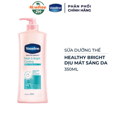 [SDTVASE-09] Sữa Dưỡng Thể Vaseline Dịu Mát Sáng Da 350ml