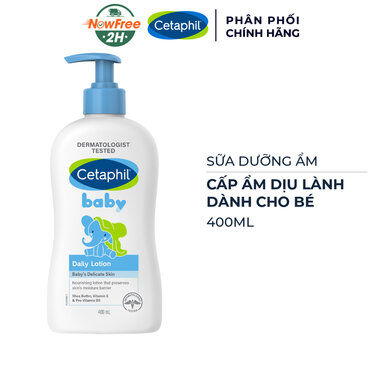[SDTCEPL-01] Sữa Dưỡng Ẩm Cetaphil Dịu Lành Cho Bé 400ml