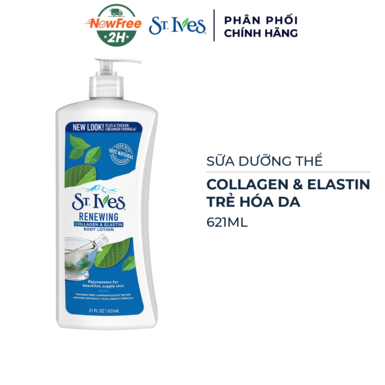 [SDTST-02] Sữa Dưỡng Thể St.Ives Collagen & Elastin Trẻ Hóa Da 621ml
