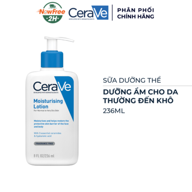 [SDTCV-01] Sữa Dưỡng Thể CeraVe Cho Da Thường Đến Khô 236ml