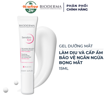 [KDMBIO-01] Gel Dưỡng Mắt Bioderma Giúp Làm Dịu Và Cấp Ẩm Cho Da 15ml