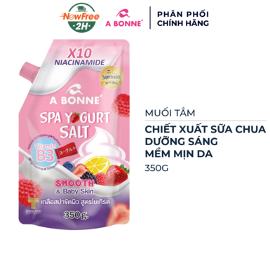 [TBDAB-02] Muối Tắm A Bonne Sữa Chua Làm Sáng & Mềm Mịn Da 350g