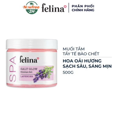 [TBDFE-02] Muối Tắm Tẩy Tế Bào Chết Felina Từ Hoa Oải Hương 500g
