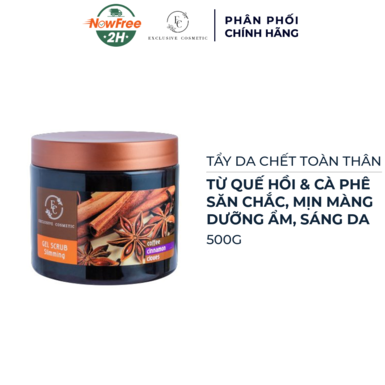 [TBDEX-02] Tẩy Da Chết Toàn Thân Exclusive Cosmetic Quế Hồi Cafe 500g