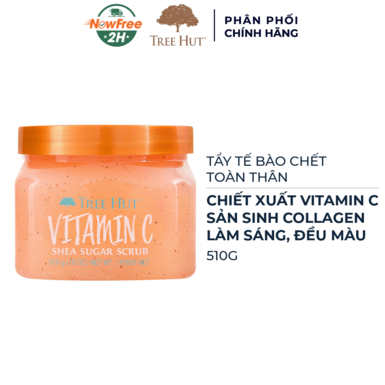 [TBDTH-01] Tẩy Tế Bào Chết Toàn Thân Tree Hut Vitamin C 510g