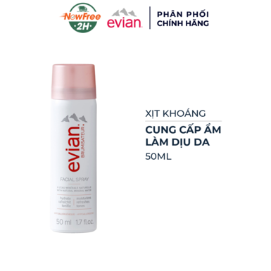 [XKEVI-03] Xịt Khoáng Evian Cấp Ẩm Và Làm Dịu Da 50ml