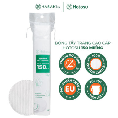 [BTTHOT-01] Bông Tẩy Trang Hotosu Cao Cấp 150 Miếng