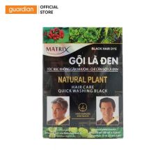 [DGD-08] Dầu Gội Nhuộm Tóc Gội Là Đen Matrix Hộp 3 Gói 75ml