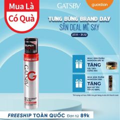 [XDT-05] Gôm Xịt Tóc Gatsby Set & Keep Spray Super Hard Siêu Cứng 250ml