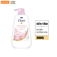 [STDT-03] Sữa Tắm Dove Da mịn hương hoa 500gr