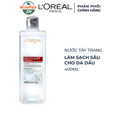 [TTLO-04] Nước Tẩy Trang L'Oreal Sạch Sâu Cho Da Dầu 400ml